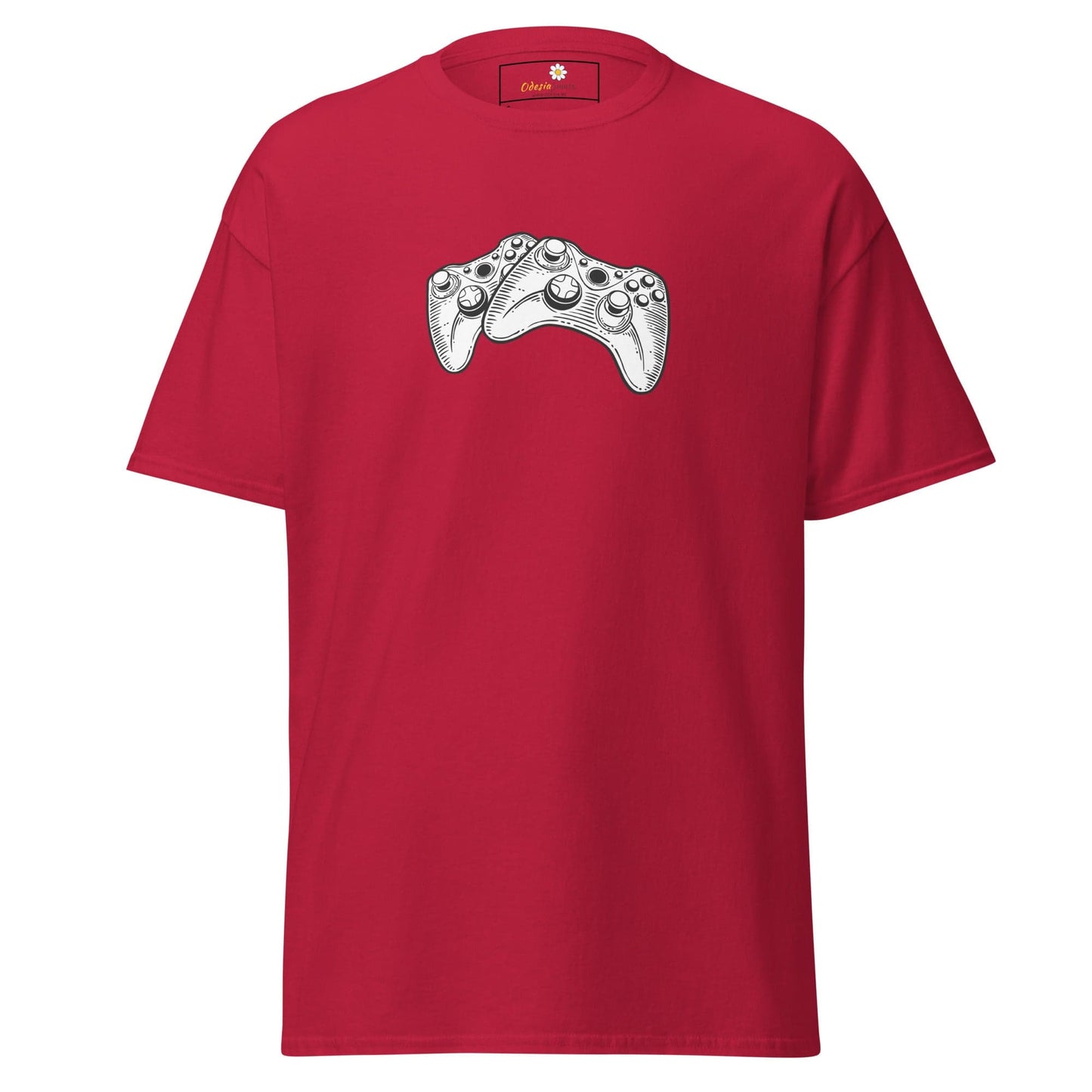 Unisex classic t-shirt - GAMERS CONTROLLERS - REGULAR - Cardinal / S
