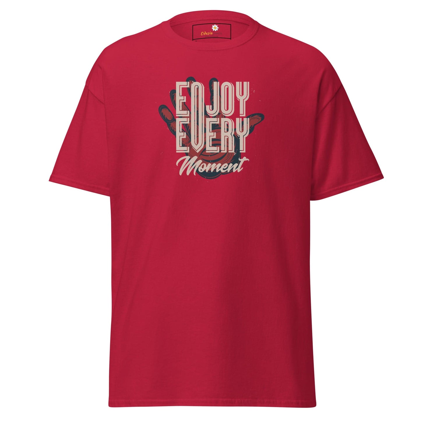 Unisex classic t-shirt - FANTASY ENJOY EVERY MOMENT - REGULAR - Cardinal / S