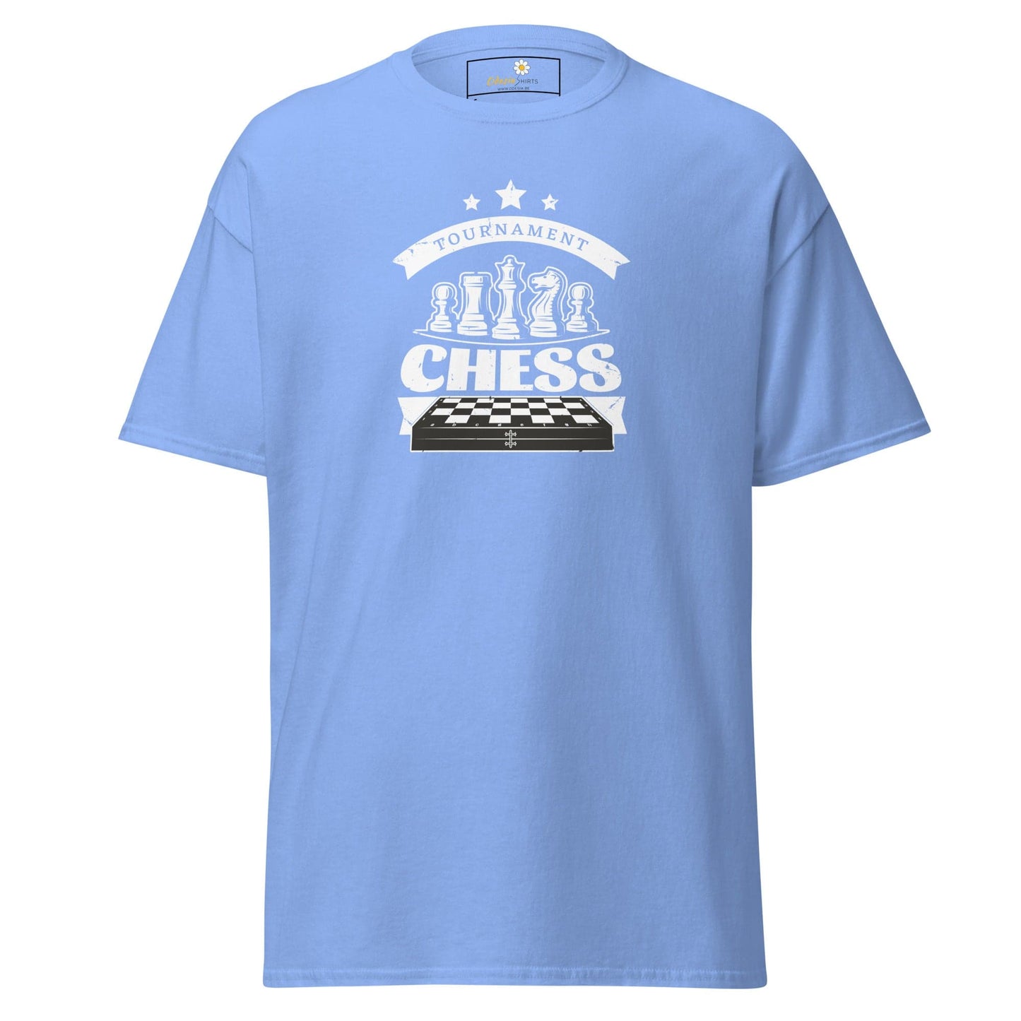 Unisex classic t-shirt - GAMERS CHESS PLAY - REGULAR - Carolina Blue / S