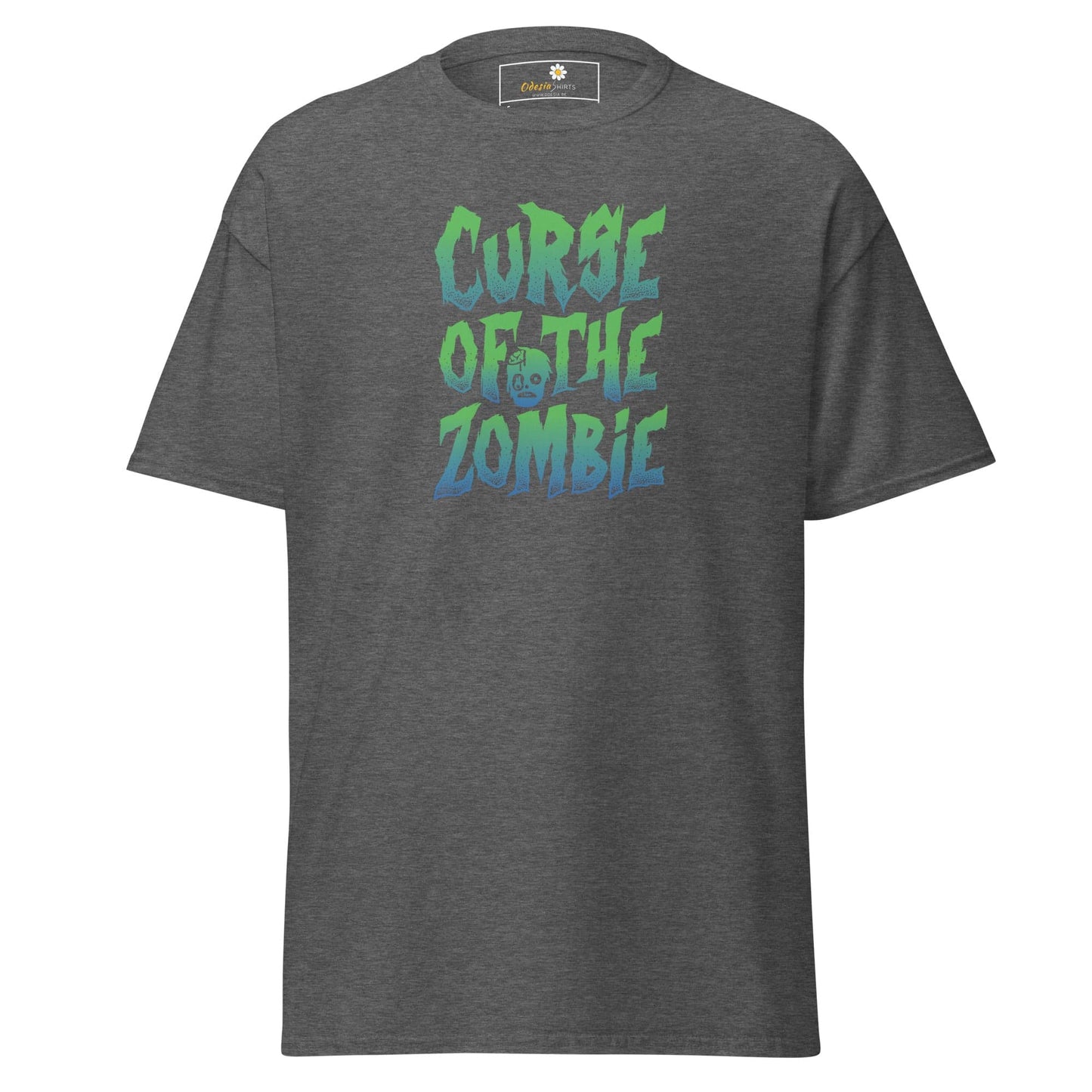 Unisex classic t-shirt - SPOOKIE CURSE OF THE ZOMBIE - REGULAR - Dark Heather / S