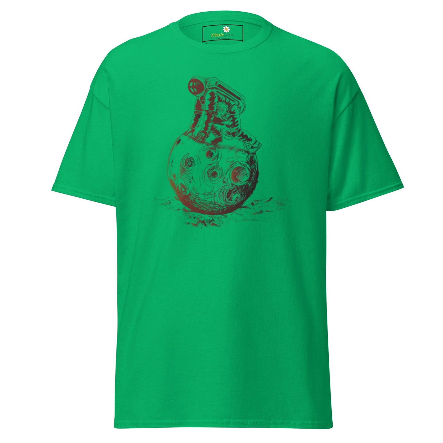 Unisex classic t-shirt - ASTRONAUT PLAYING SPACE - REGULAR - Irish Green / S