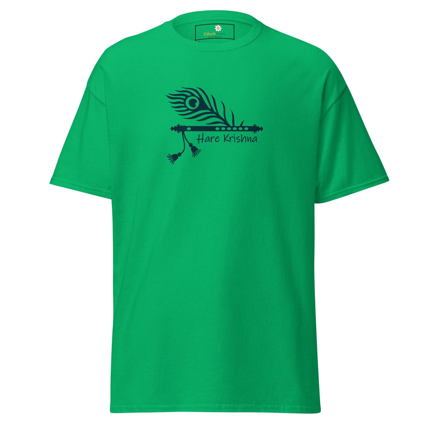 Unisex classic t-shirt - SPIRITUAL HARE KRISHNA - REGULAR - Irish Green / S