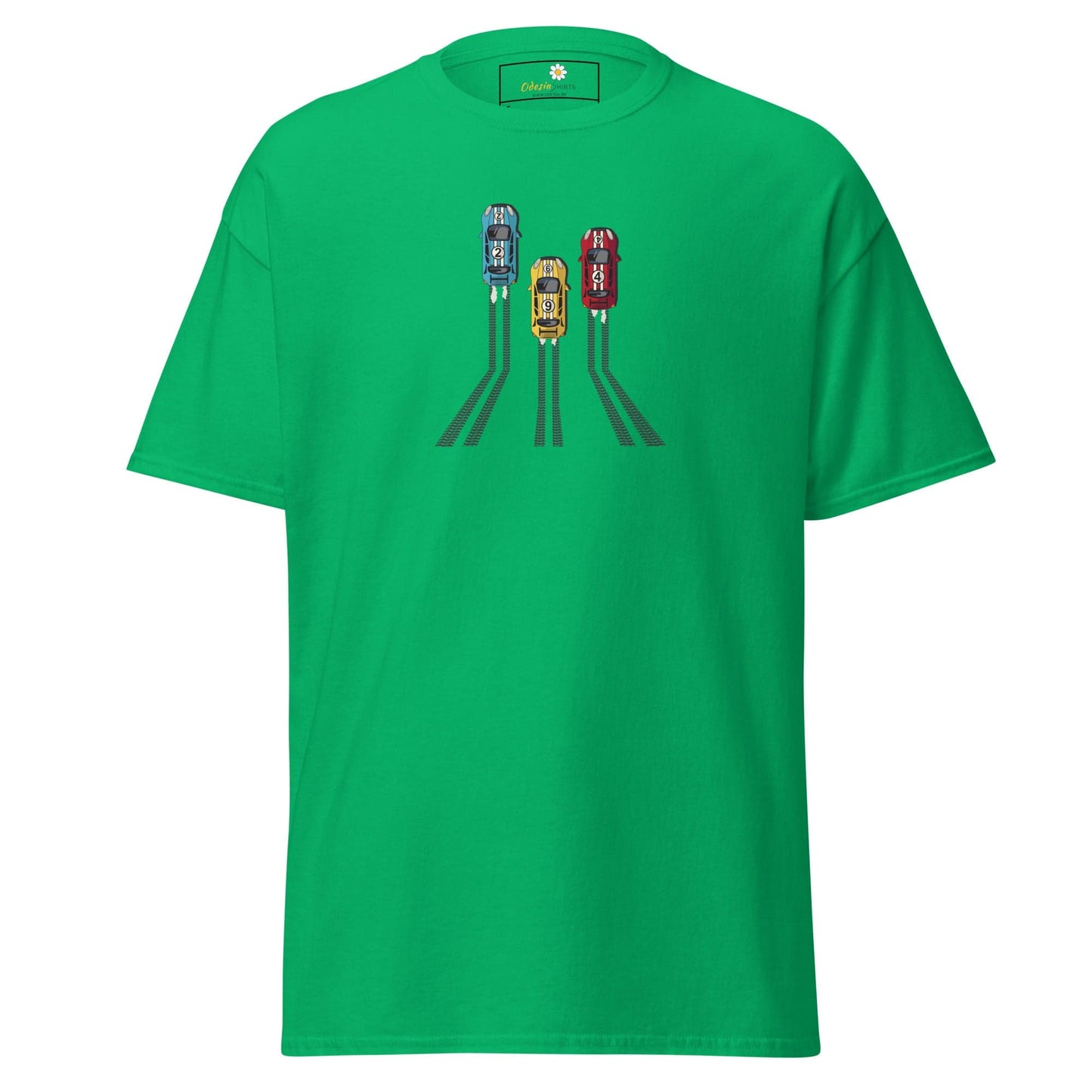 Unisex classic t-shirt - SPORT RACING CARS - REGULAR - Irish Green / S