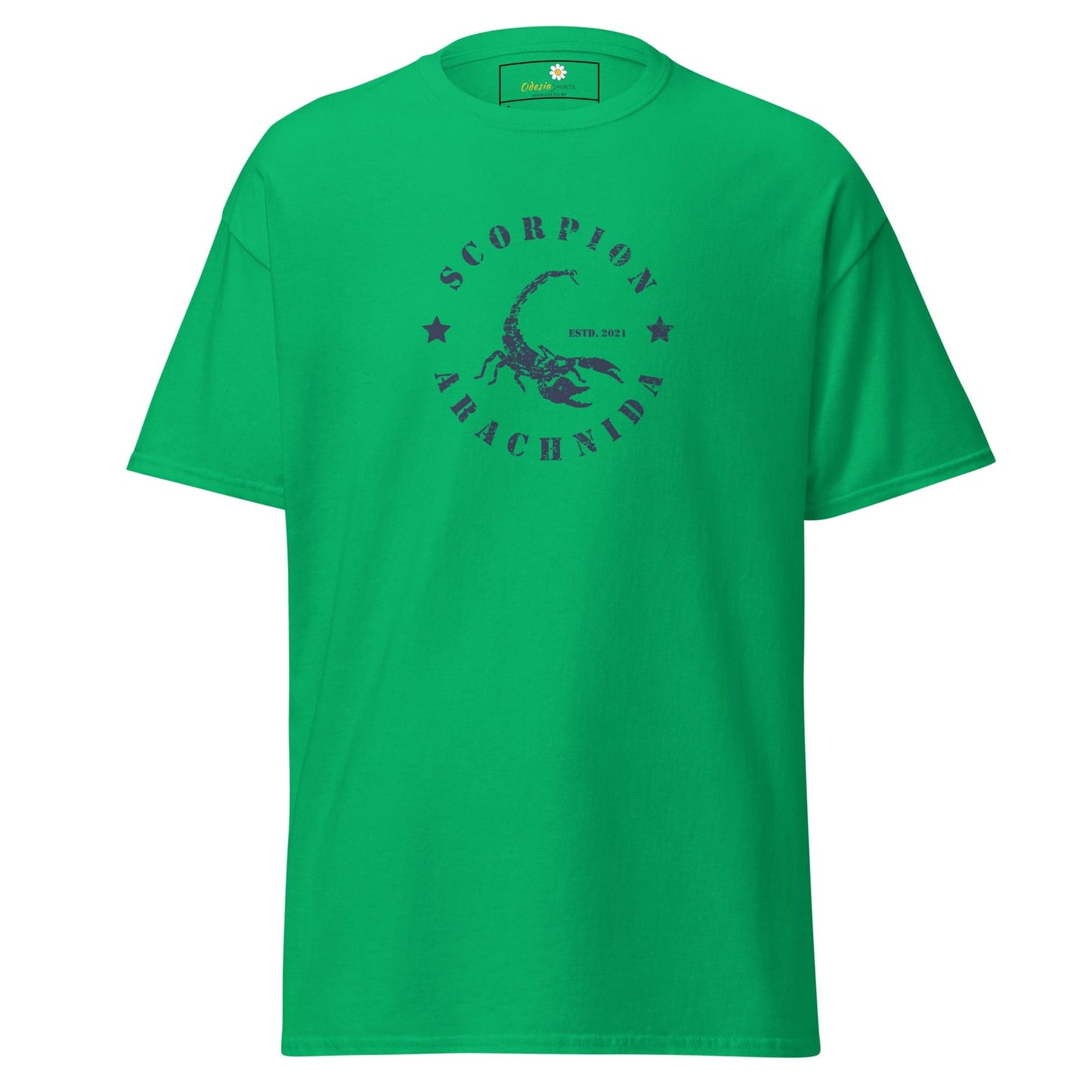 Unisex classic t-shirt - WILD LIFE SCORPION - REGULAR - Irish Green / S