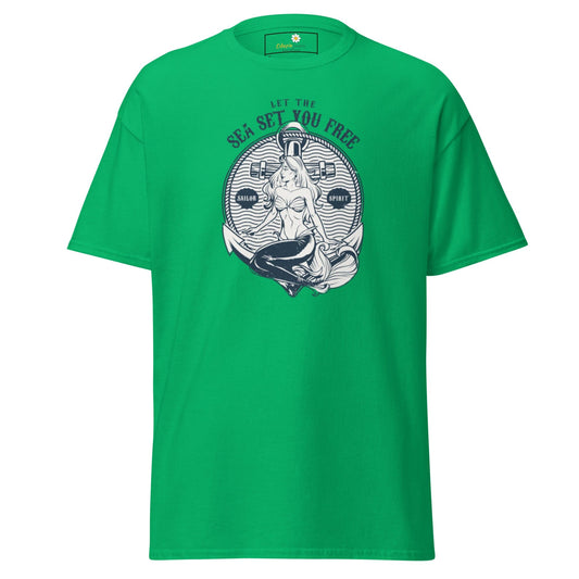 Unisex classic t-shirt - MYSTIC MERMAID SEA SET YOU FREE - REGULAR - Irish Green / S