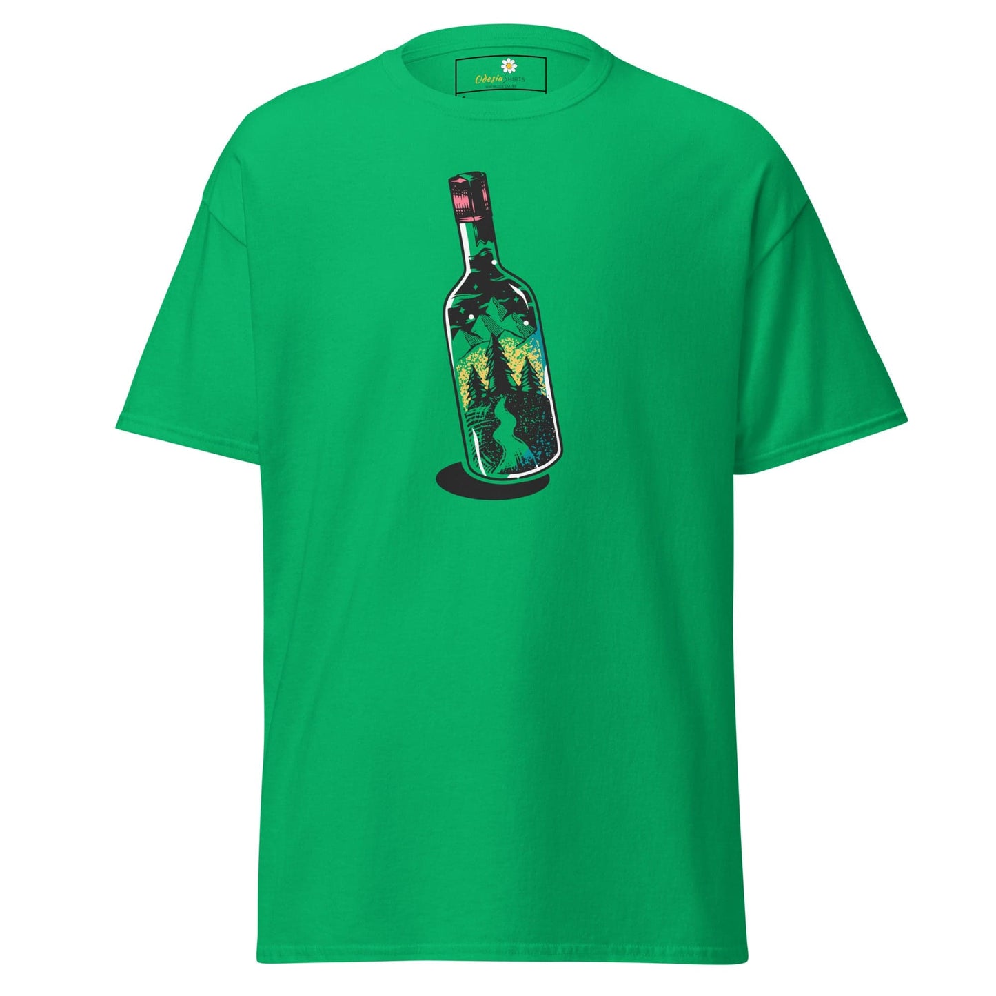 Unisex classic t-shirt - FANTASY LIGHT BOTTLE - REGULAR - Irish Green / S