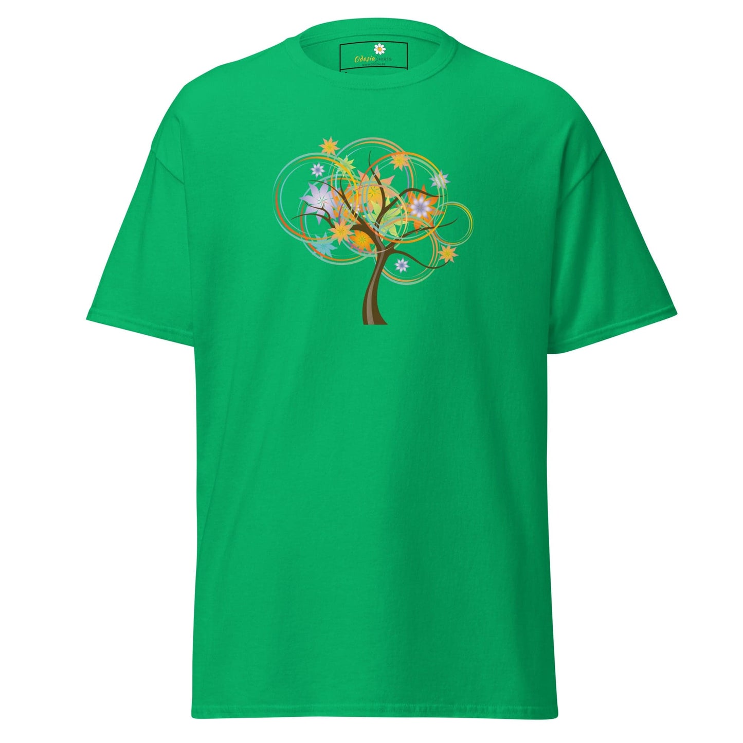 Unisex classic t-shirt - NATURE LIFE TREE - REGULAR - Irish Green / S