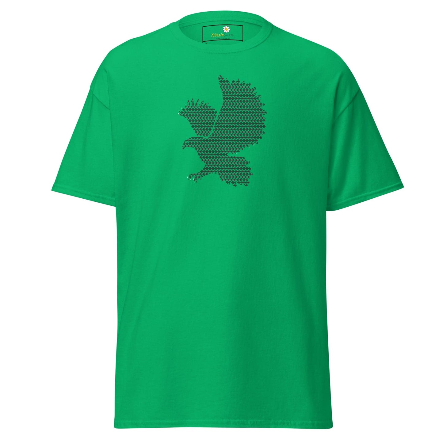 Unisex classic t-shirt - ABSTRACT BIRD - REGULAR - Irish Green / S