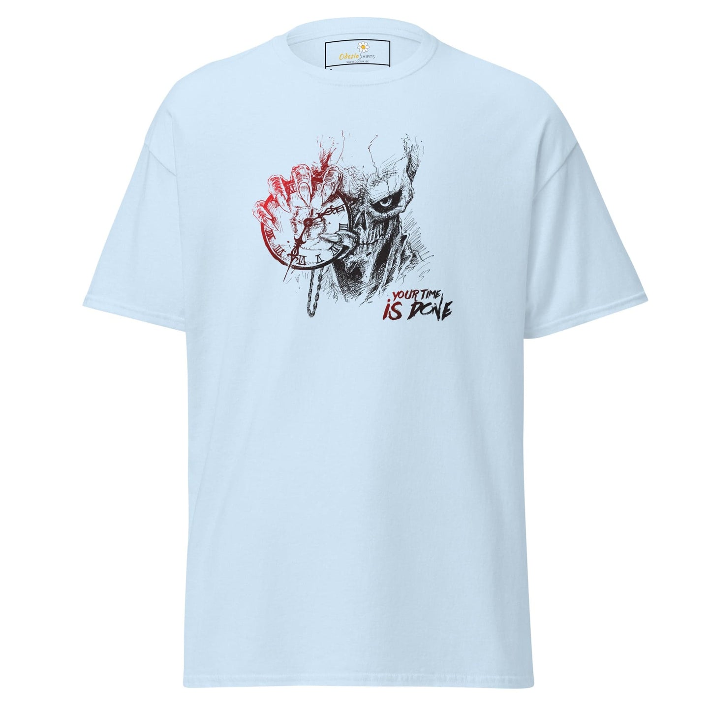 Unisex classic t-shirt - FANTASY TIME IS DUE - REGULAR - Light Blue / S