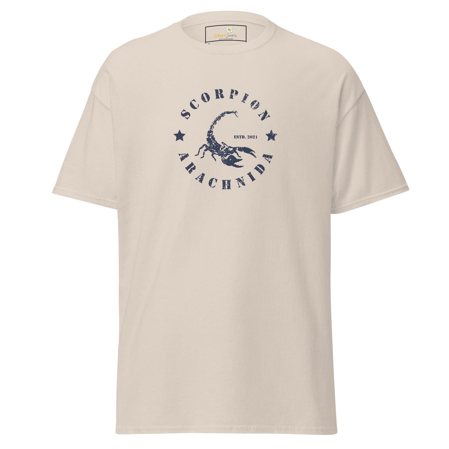 Unisex classic t-shirt - WILD LIFE SCORPION - REGULAR - Natural / S