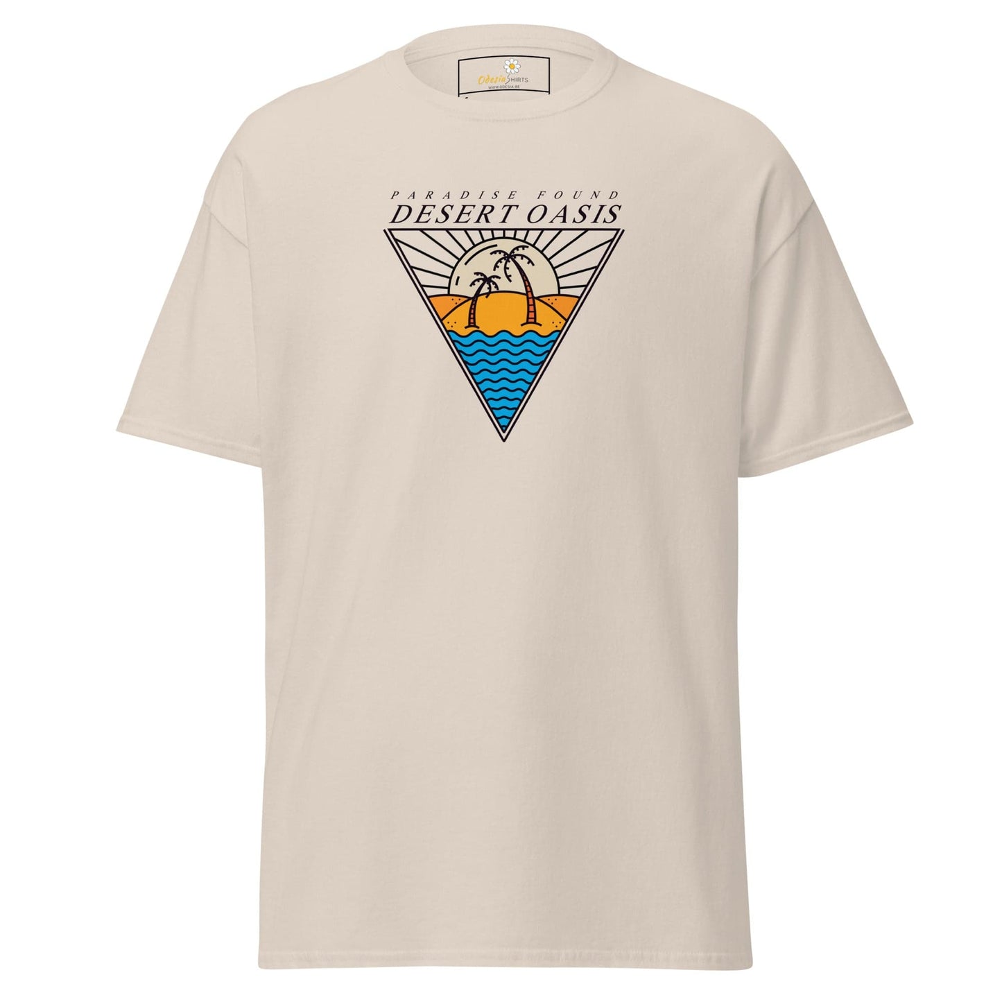 Unisex classic t-shirt - SUMMER DESERT OASIS - REGULAR - Natural / S