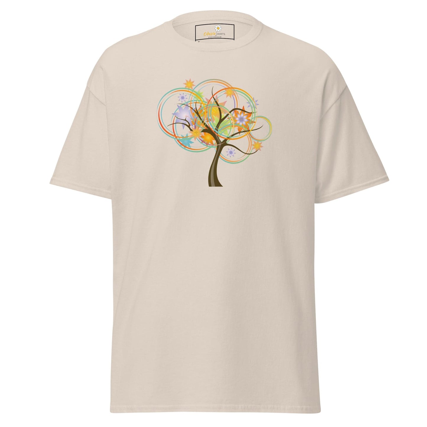 Unisex classic t-shirt - NATURE LIFE TREE - REGULAR - Natural / S