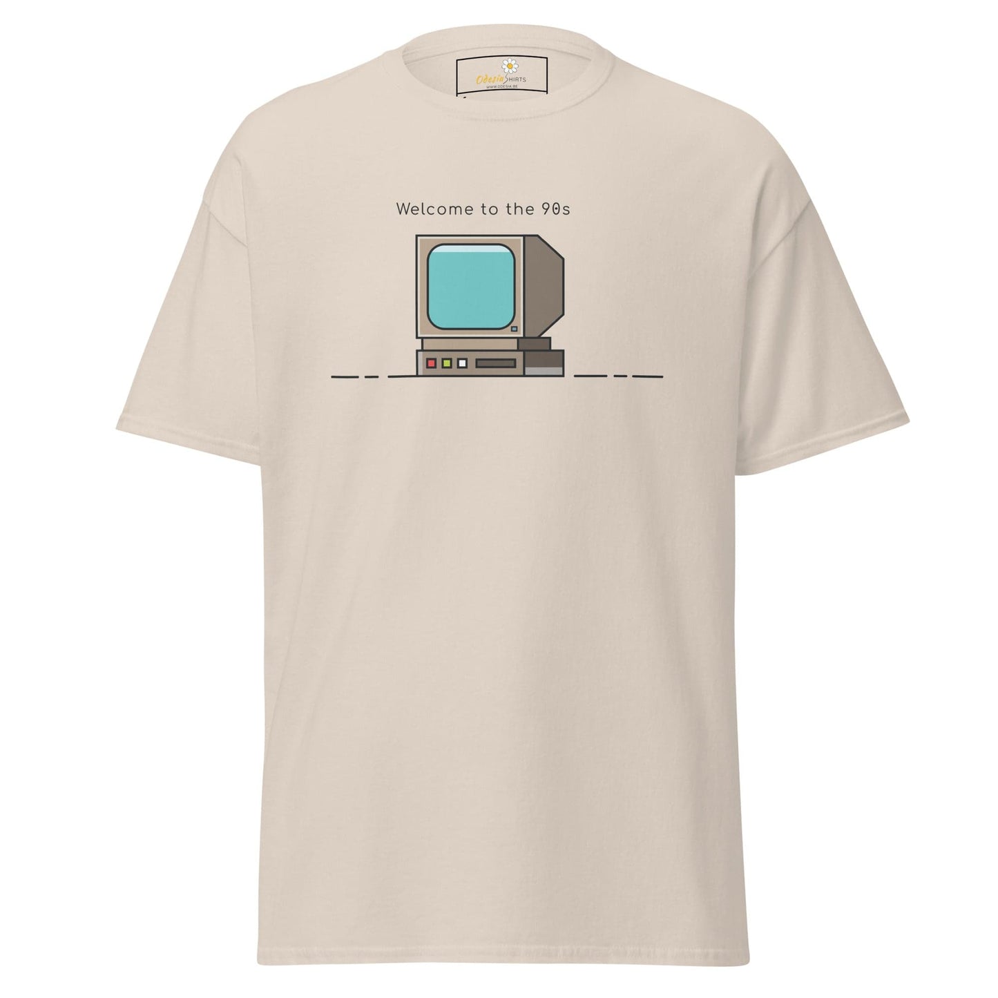 Unisex classic t-shirt - IT WELCOME TO THE 90S - REGULAR - Natural / S