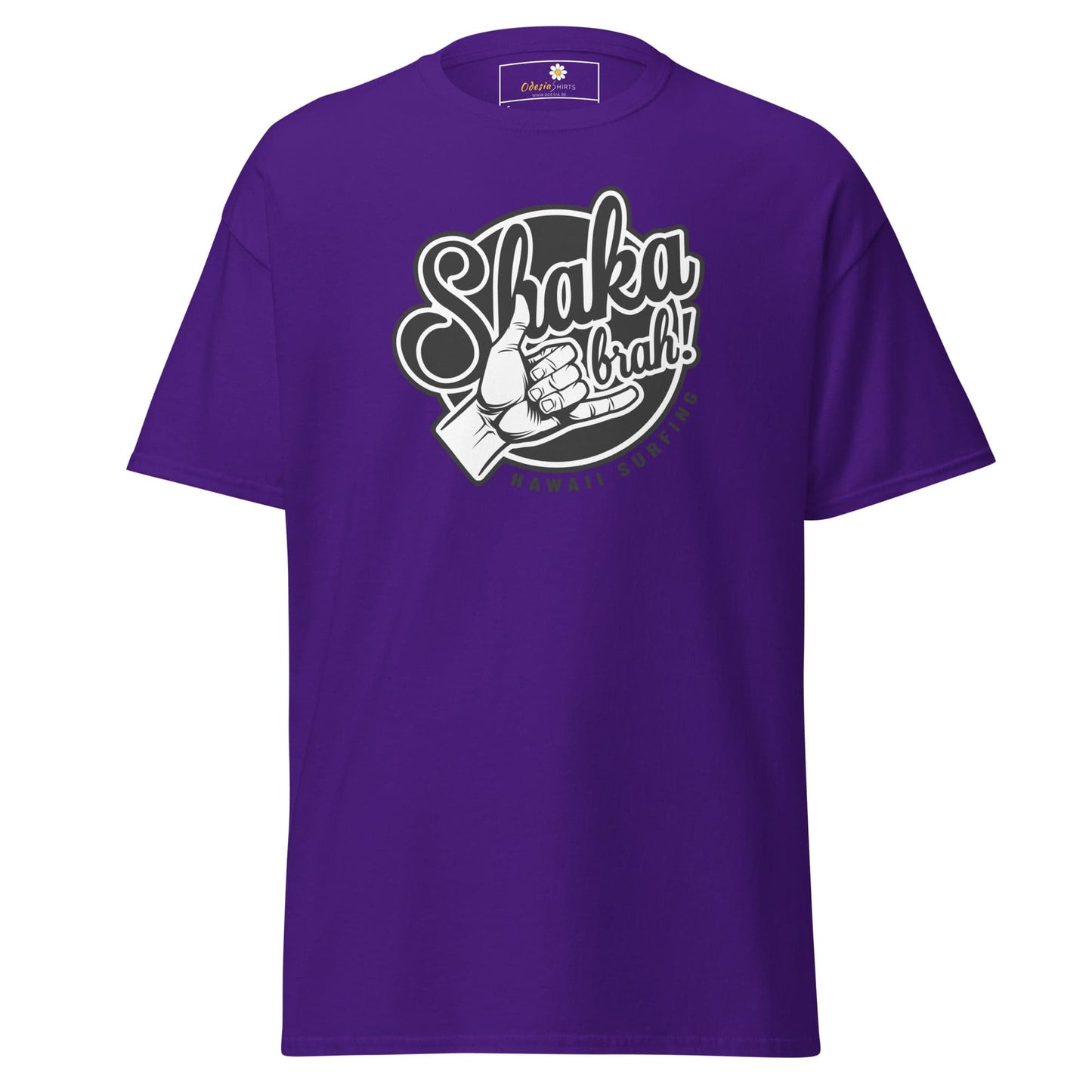 Unisex classic t-shirt - MYSTIC SHAKA BRAH - REGULAR - Purple / S