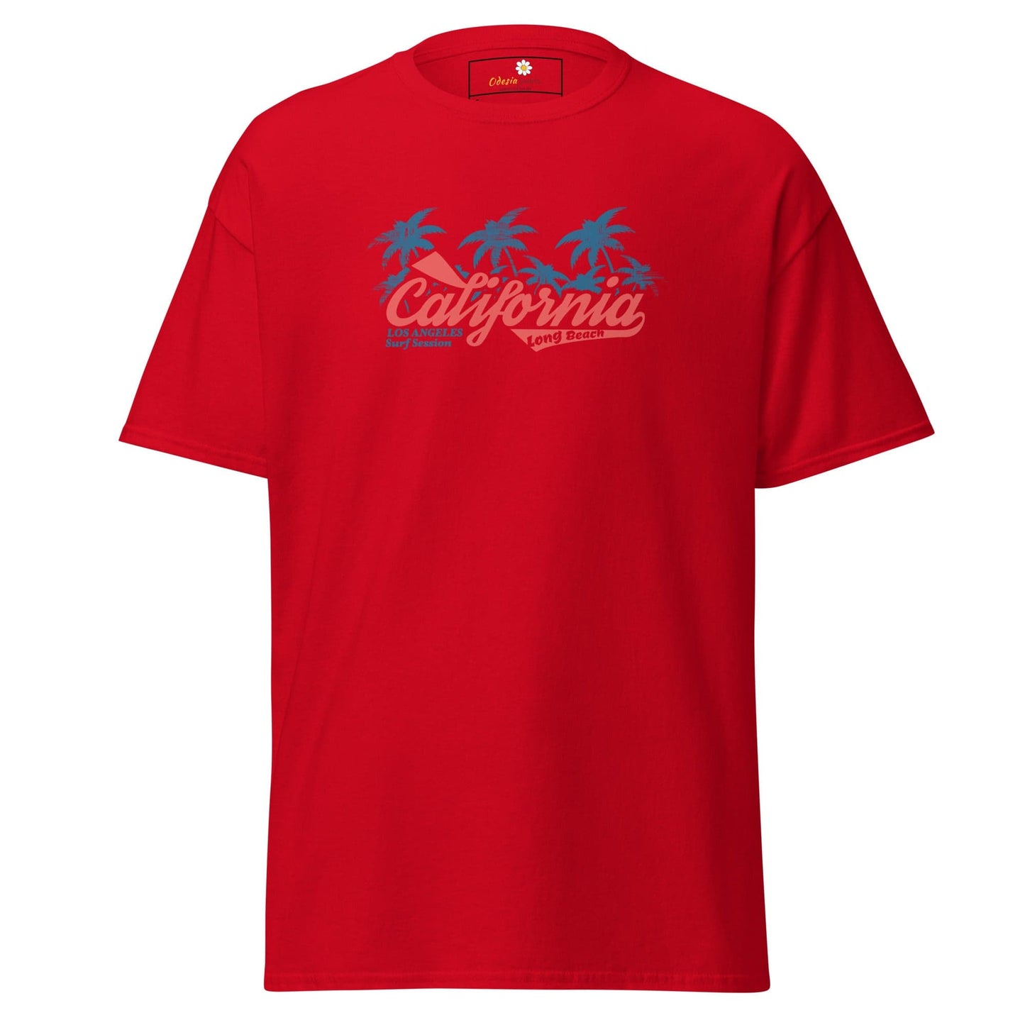 Unisex classic t-shirt - SUMMER CALIFORNIA DREAMS - REGULAR - Red / S