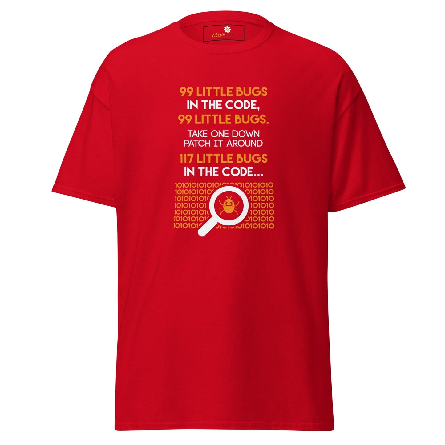 Unisex classic t-shirt - IT 99 LITTLE BUGS - REGULAR - Red / S