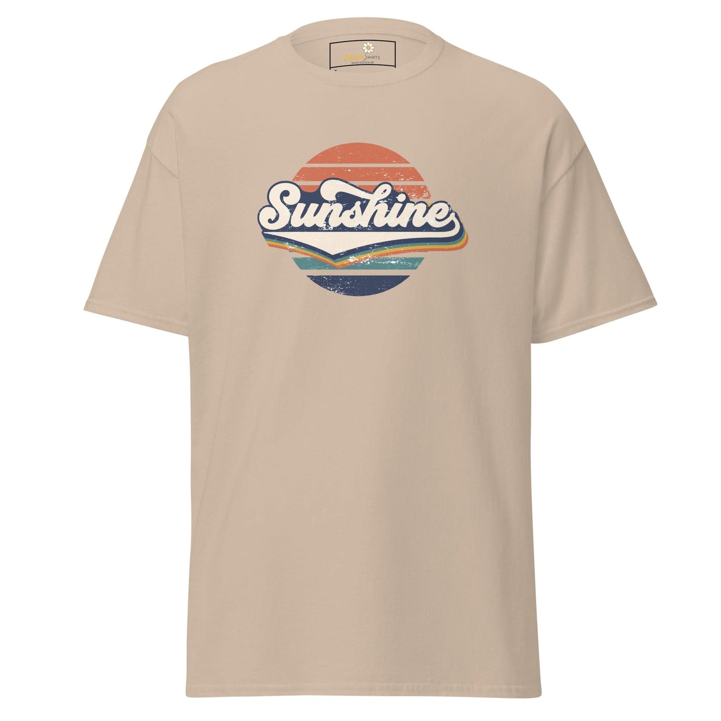 Unisex classic t-shirt - SUMMER SUNSHINE - REGULAR - Sand / S