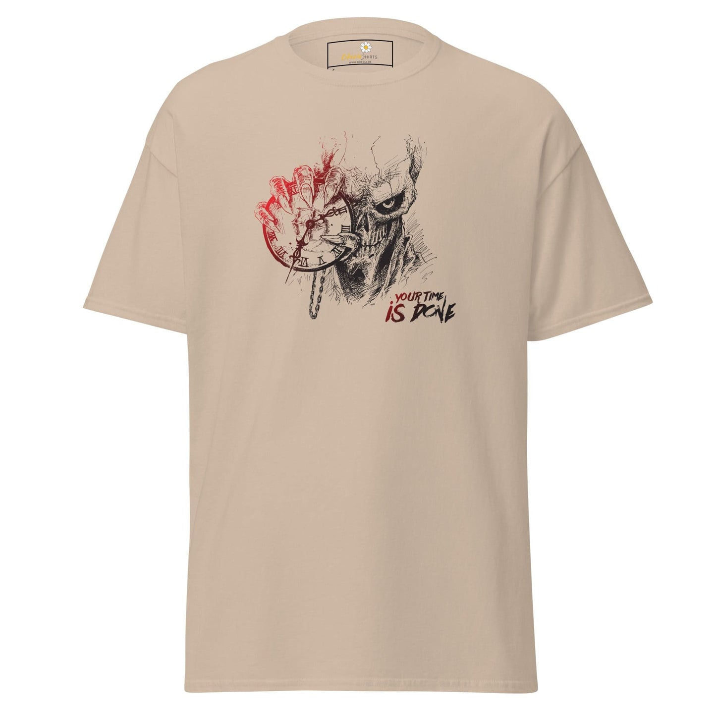 Unisex classic t-shirt - FANTASY TIME IS DUE - REGULAR - Sand / S
