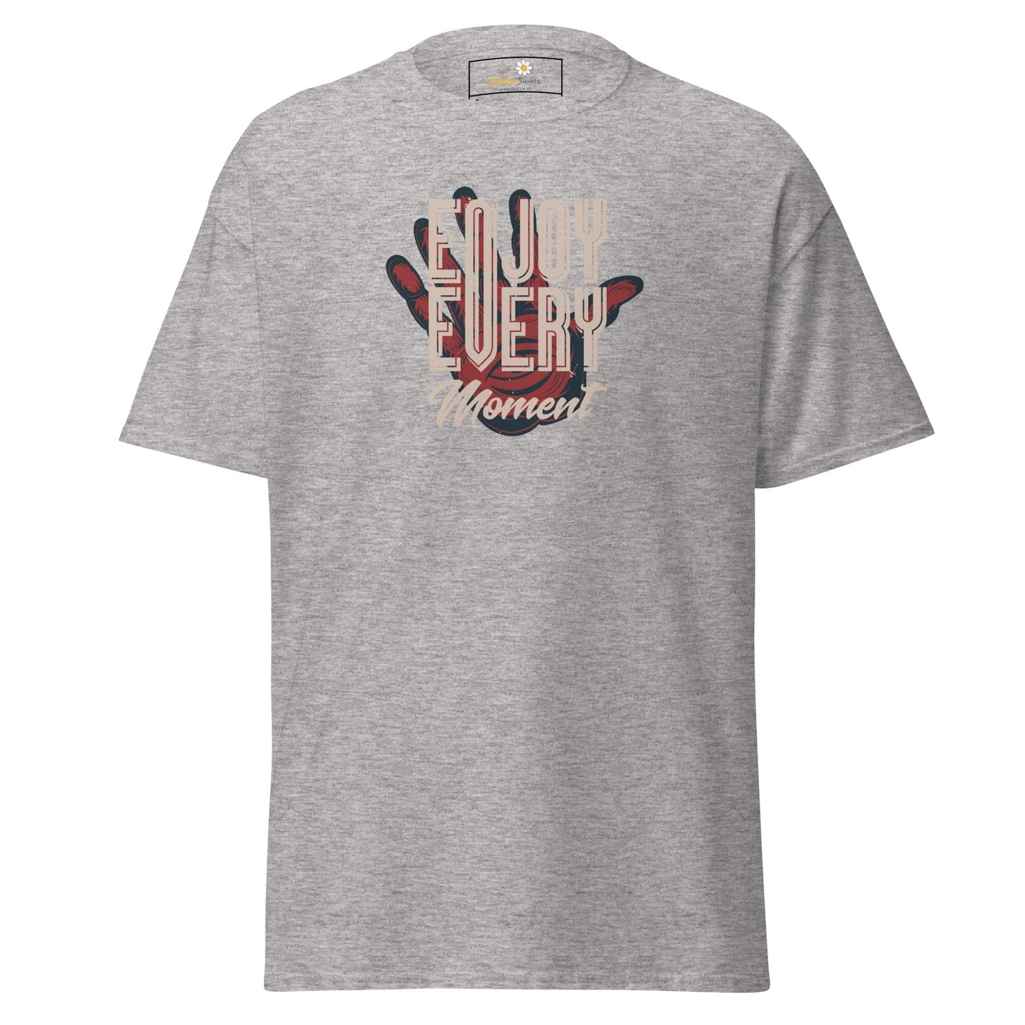 Unisex classic t-shirt - FANTASY ENJOY EVERY MOMENT - REGULAR - Sport Grey / S