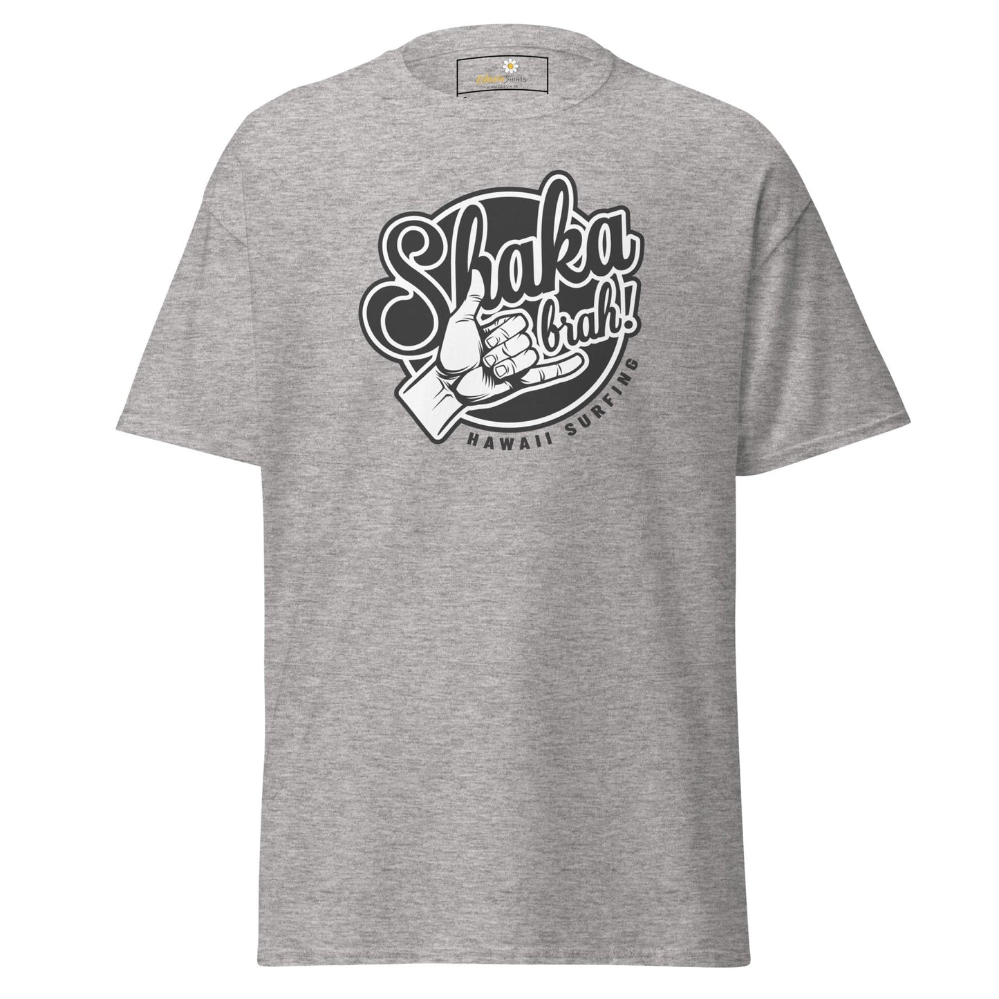 Unisex classic t-shirt - MYSTIC SHAKA BRAH - REGULAR - Sport Grey / S