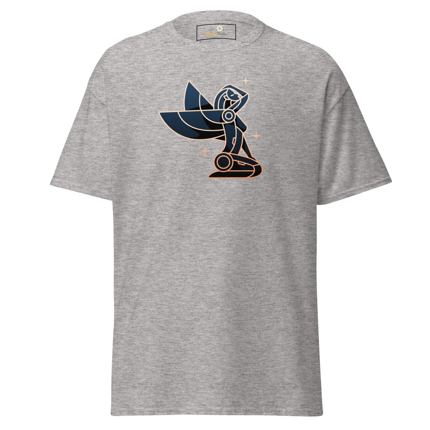 Unisex classic t-shirt - VIRGO WOMAN WINGS - REGULAR - Sport Grey / S