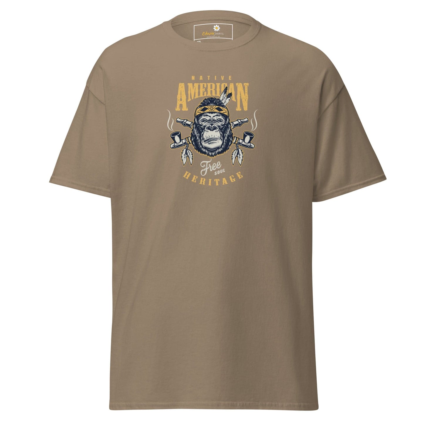 T-shirt Design Tee • Men / Women • [2xl-5xl] - Brown Savana / 2xl