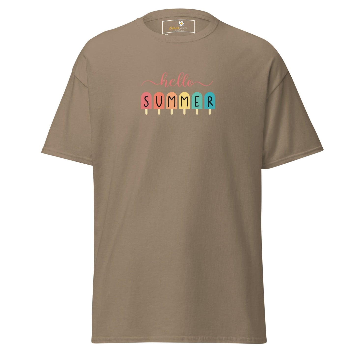 T-shirt Design Tee • Men / Women • [2xl-5xl] - Brown Savana / 2xl