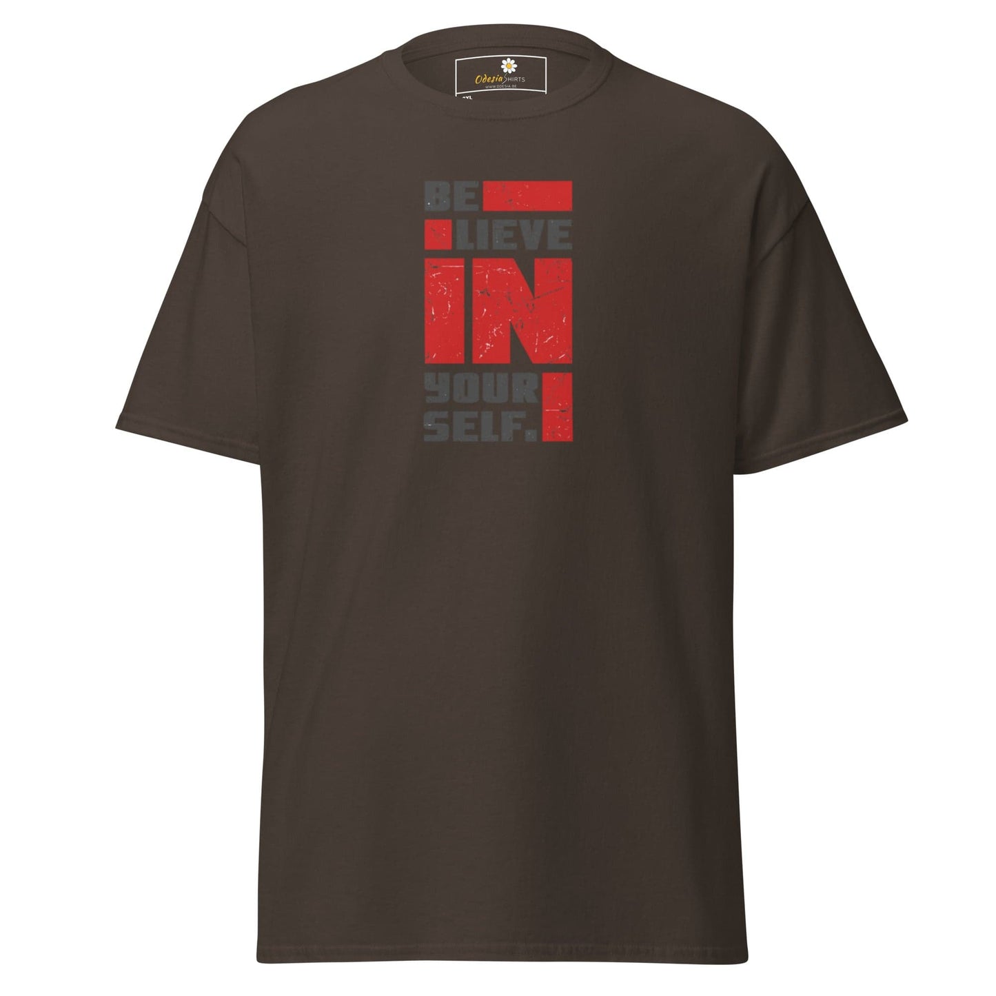 T-shirt Design Tee • Men / Women • [2xl-5xl] - Dark Chocolate / 2xl