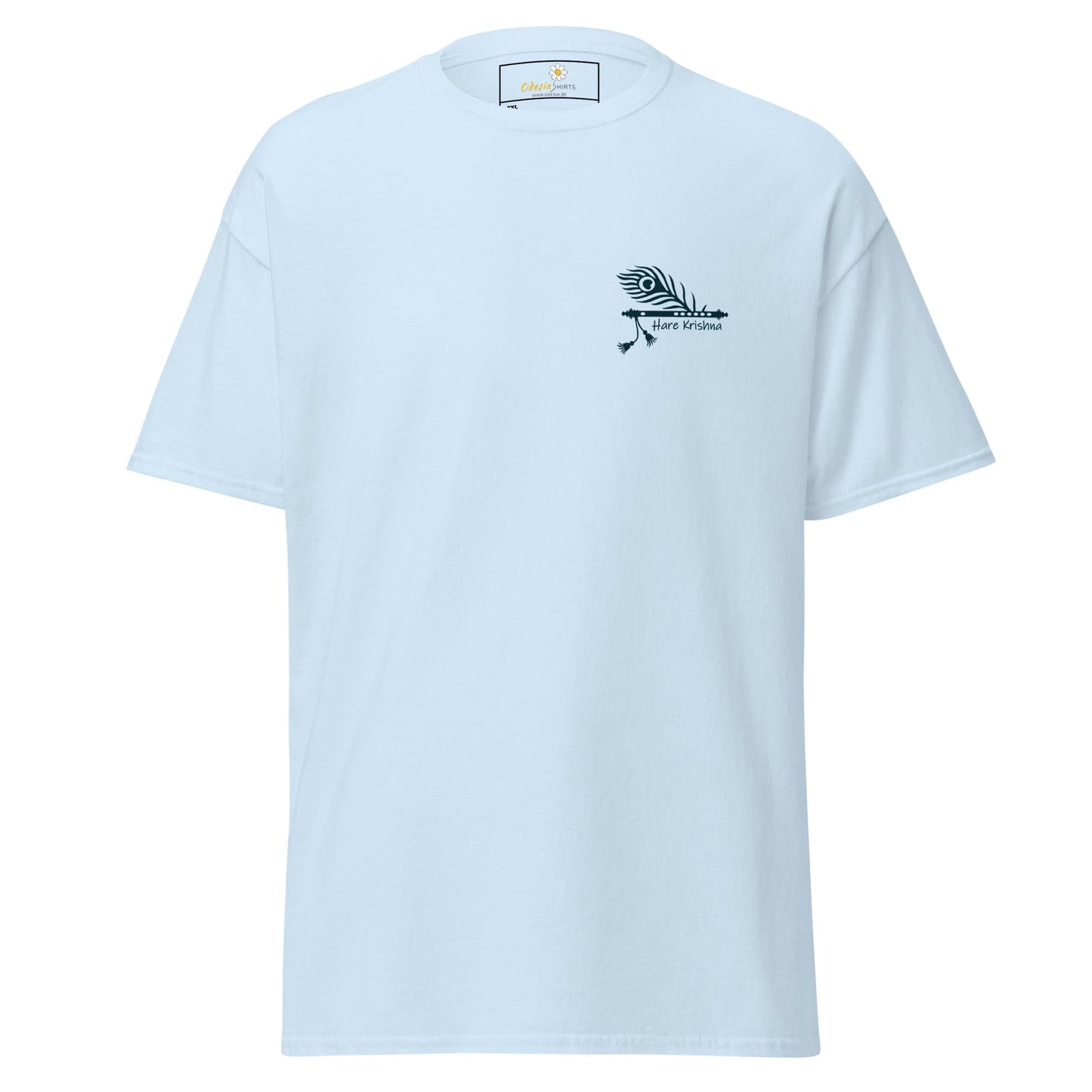 Light blue T-shirt from T-SHIRT DESIGN TEE for Men and Women in 2XL to 5XL