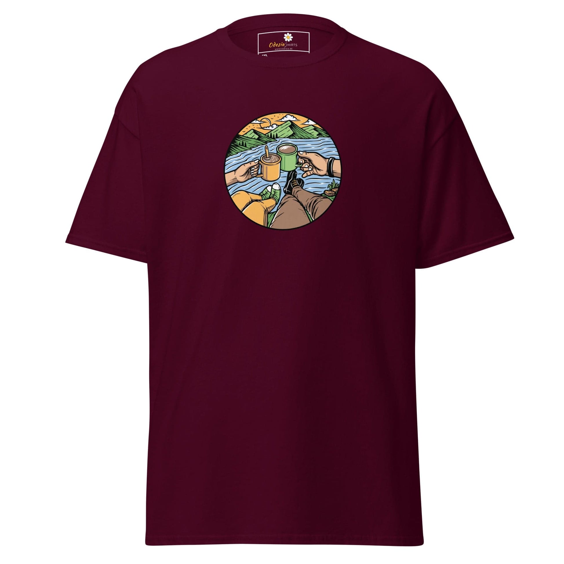 T-shirt Design Tee • Men / Women • [2xl-5xl] - Maroon / 2xl
