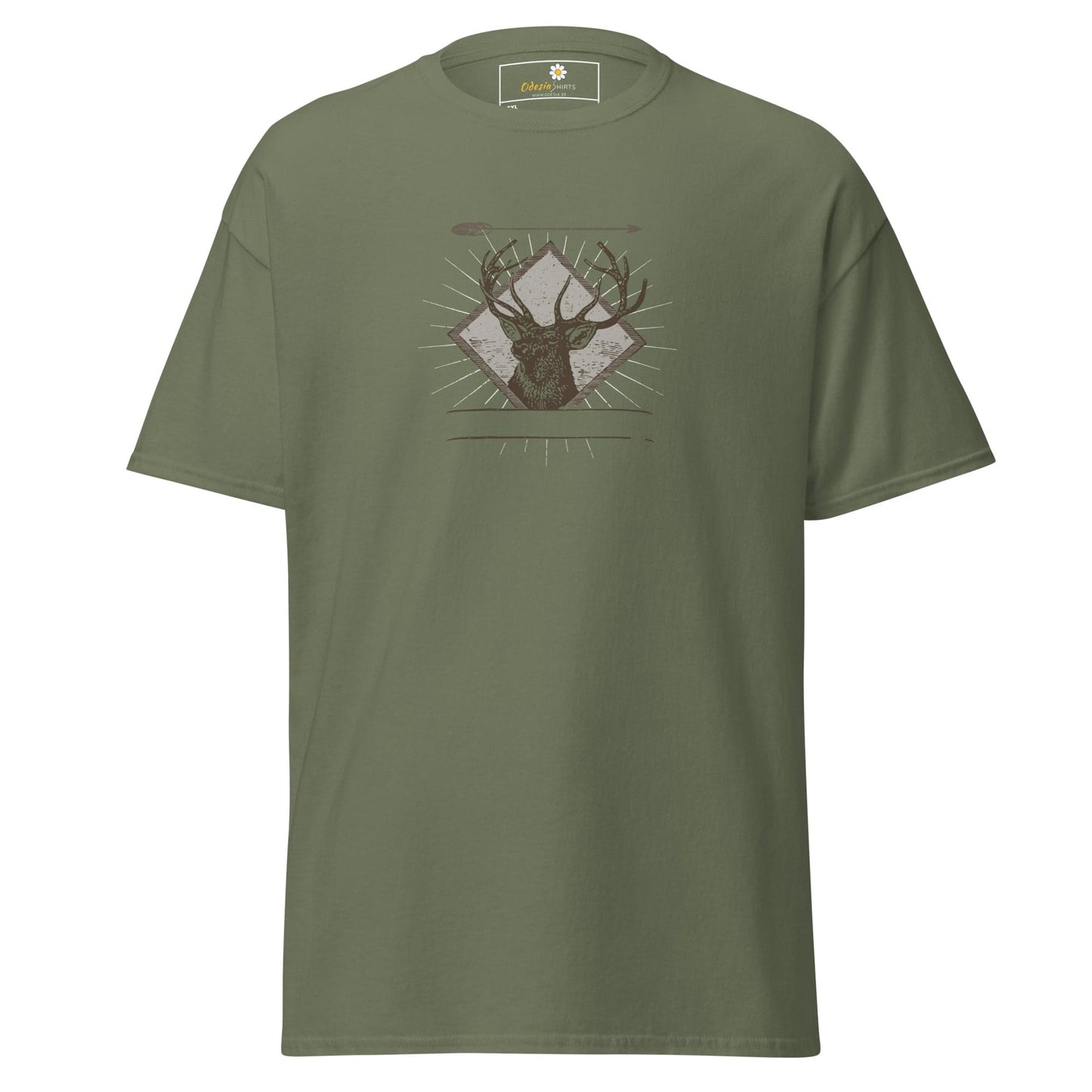 T-shirt Design Tee • Men / Women • [2xl-5xl] - Military Green / 2xl
