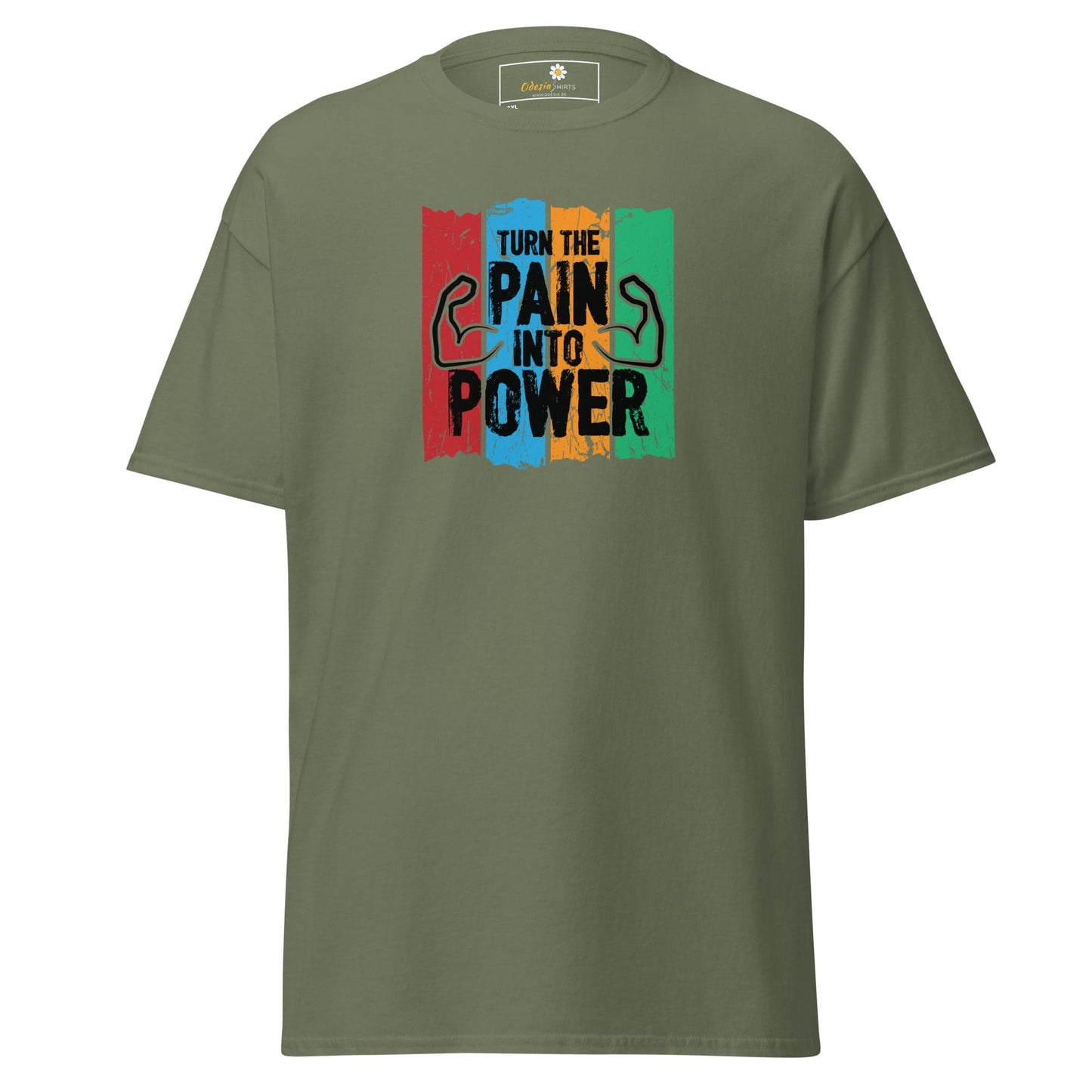 T-shirt Design Tee • Men / Women • [2xl-5xl] - Military Green / 2xl