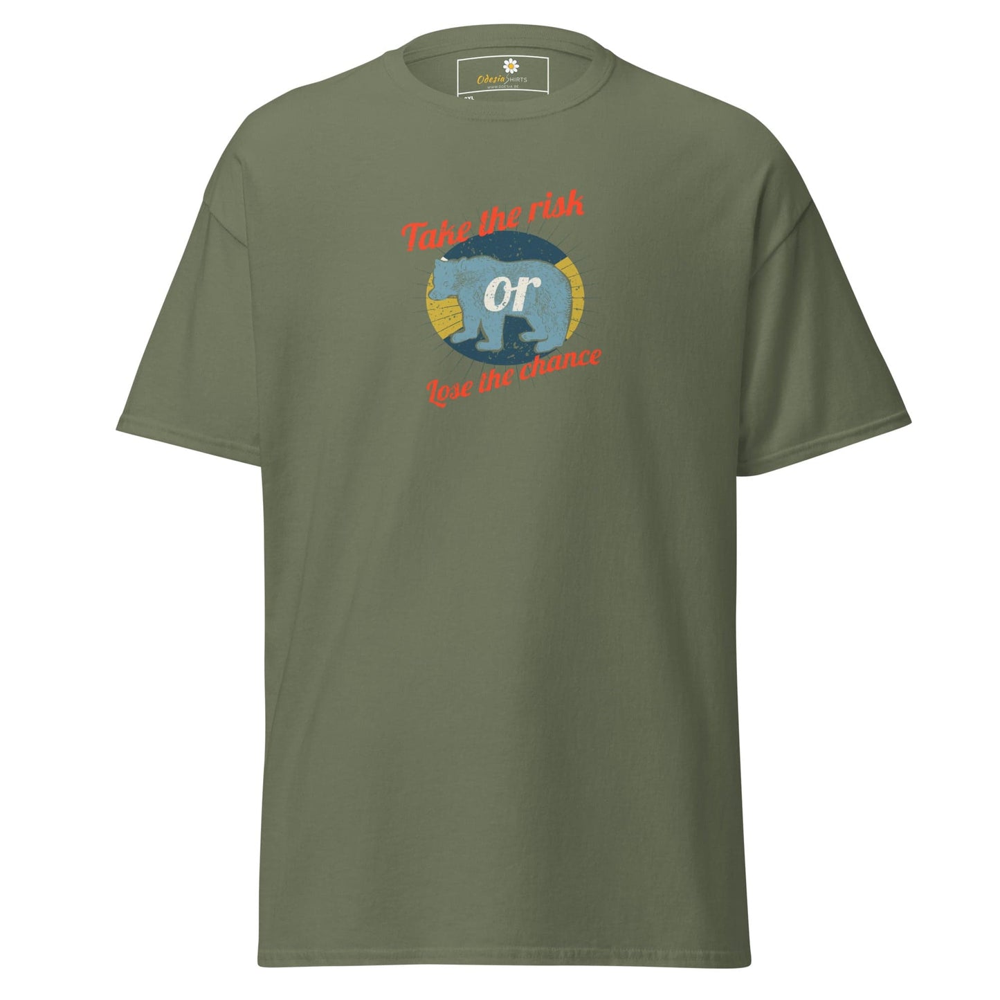T-shirt Design Tee • Men / Women • [2xl-5xl] - Military Green / 2xl