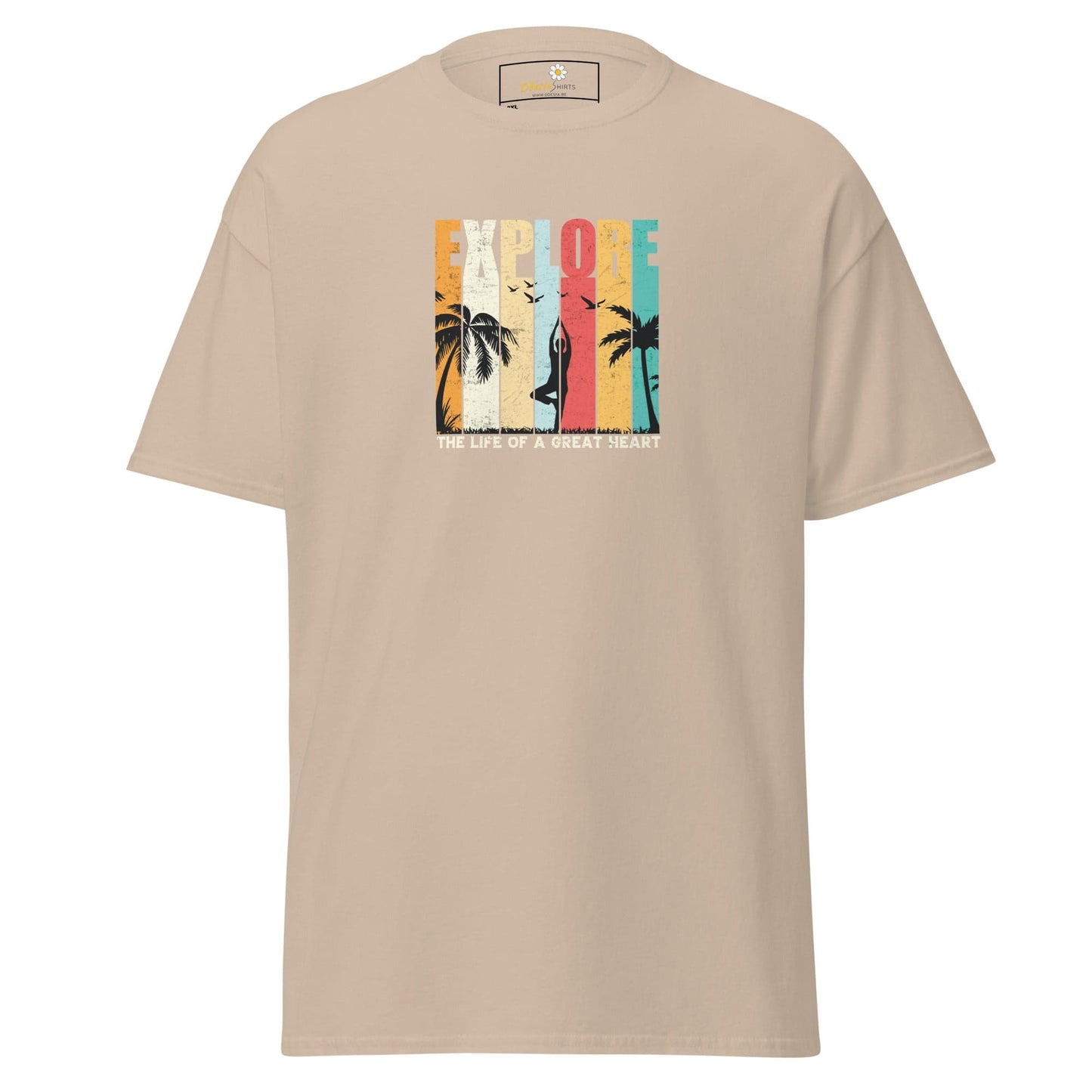 T-shirt Design Tee • Men / Women • [2xl-5xl] - Sand / 2xl