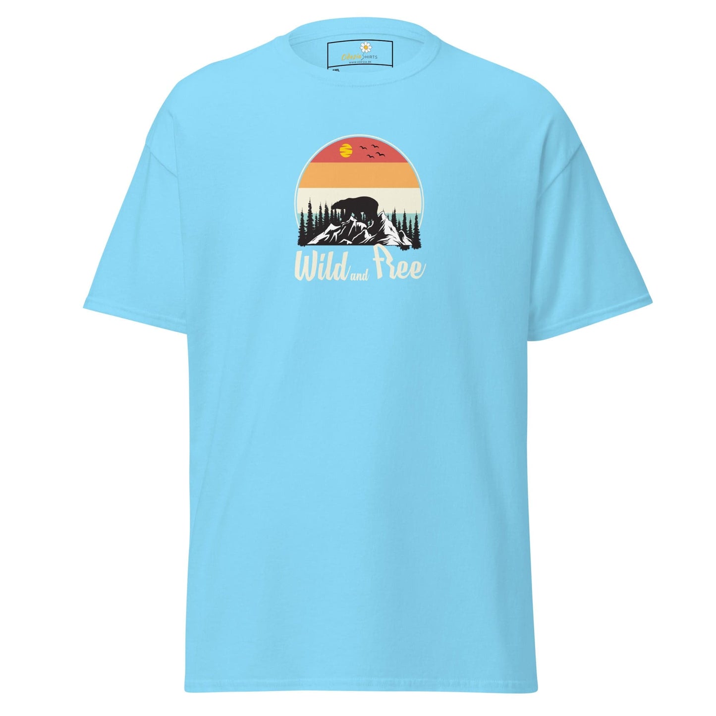 T-shirt Design Tee • Men / Women • [2xl-5xl] - Sky / 2xl