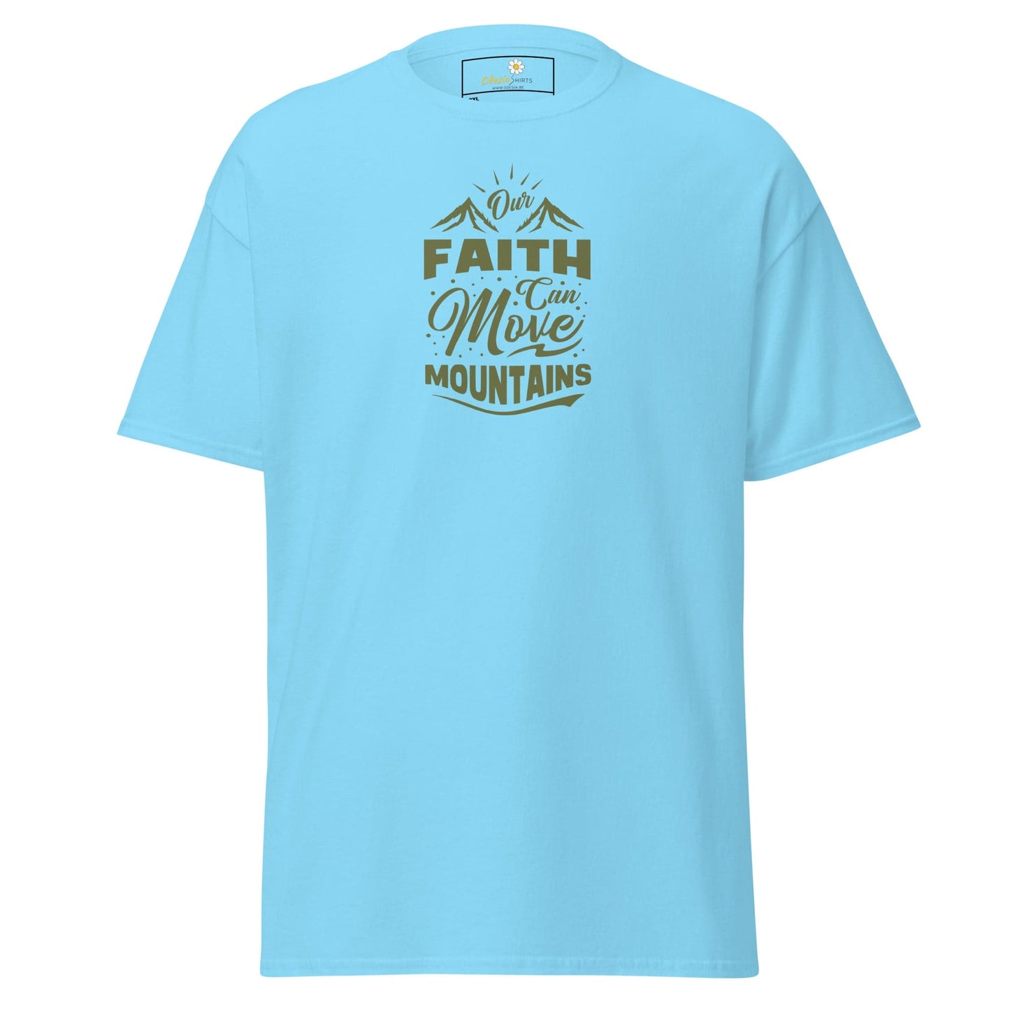 T-shirt Design Tee • Men / Women • [2xl-5xl] - Sky / 2xl
