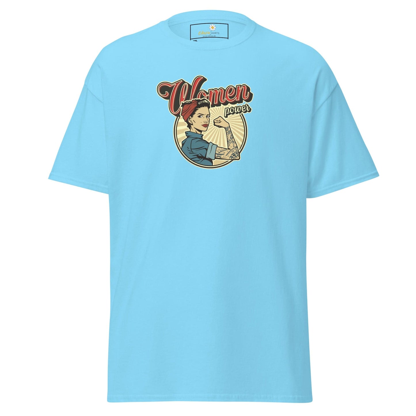 T-shirt Design Tee • Men / Women • [2xl-5xl] - Sky / 2xl