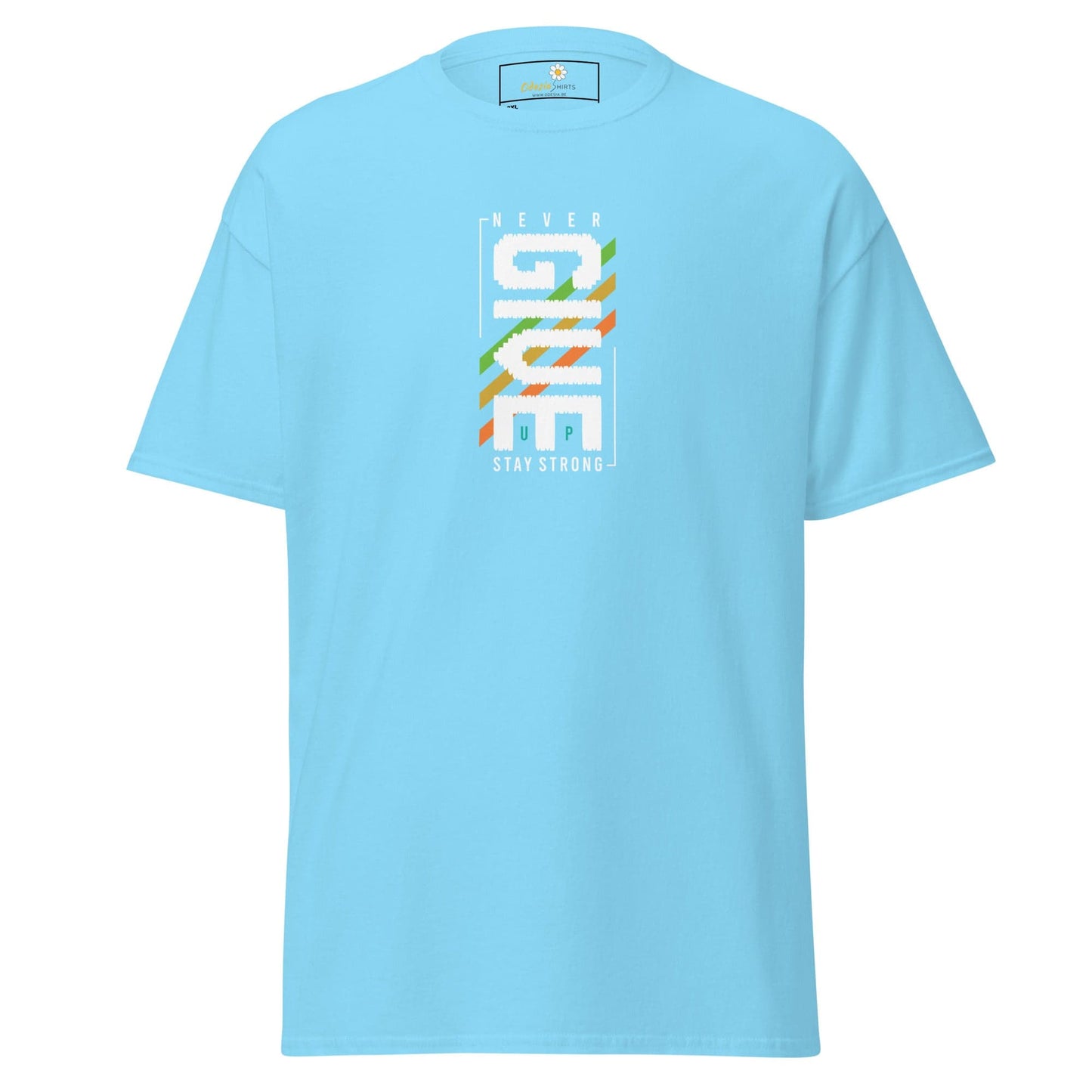 T-shirt Design Tee • Men / Women • [2xl-5xl] - Sky / 2xl